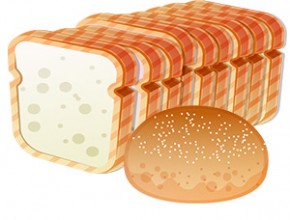 Paleo ohne Brot - Illustration von Brot und Brötchen